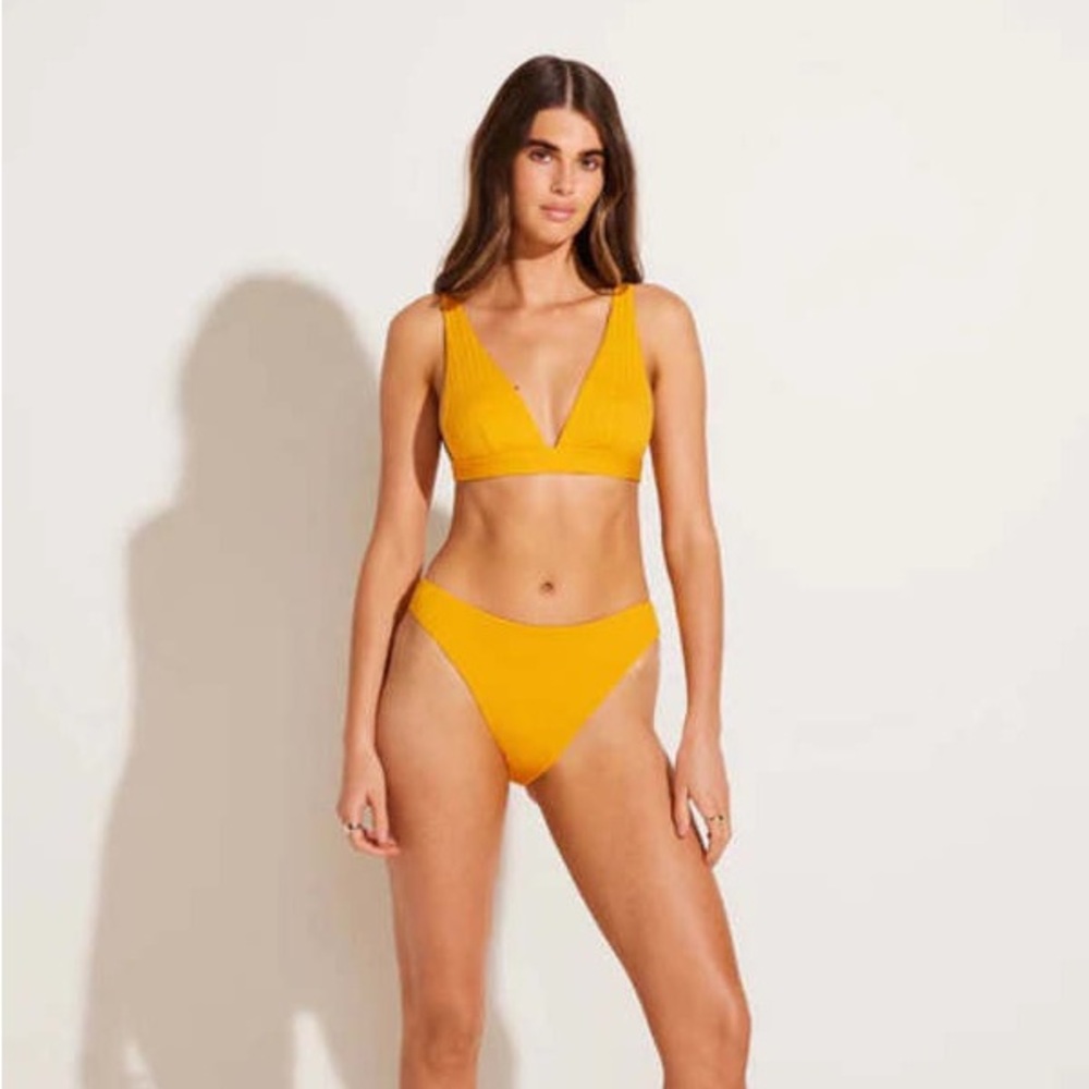Vitamin A Yellow Bikini Set